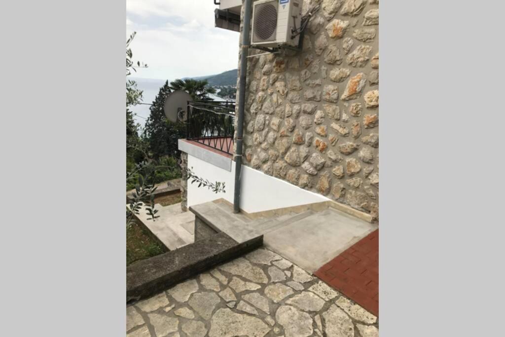 오파티아 Breathtaking Sea View App For 2+1, Bbq ...... 아파트 외부 사진